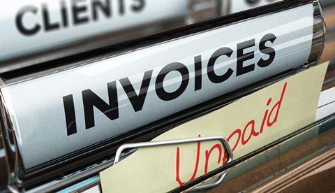 Invoices Finance shutterstock