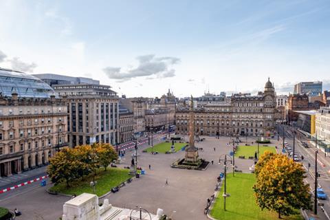 George Square Jan 2021