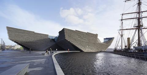 Kengo Kuma's V&A Dundee