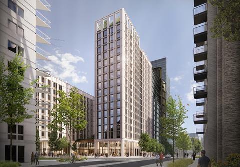Get Living East Village student beds CGI N16 01