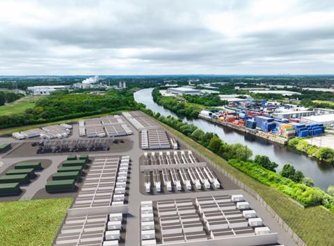 Trafford battery storage scheme Carlton Power