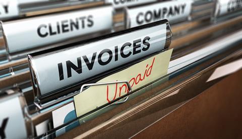 Invoices Finance shutterstock