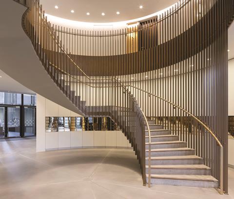Gasholders london central staircase architecture by wilkinson eyre @peter landers