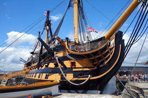 HMS victory shutterstock