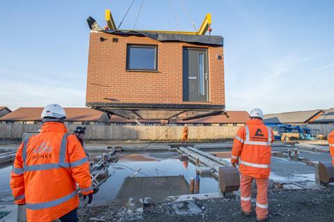 ilke Homes installation at site in Hull