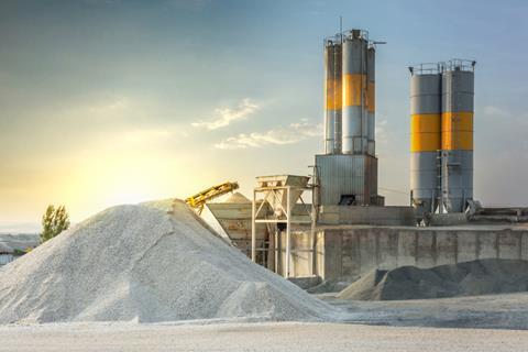 Cement production