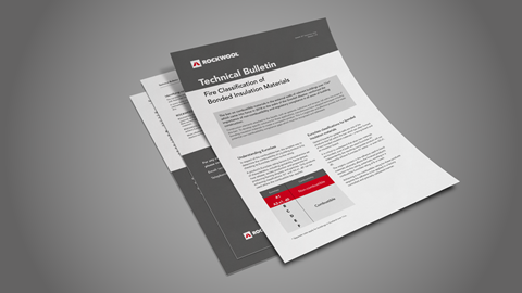 ROCKWOOL - Fire Classification of Bonded Insulation Materials