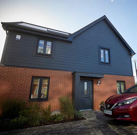 Barratt net zero house