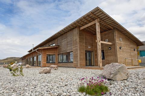 GALE visitor centre, Gairloch - Scotland's first commercial Passivhaus b...