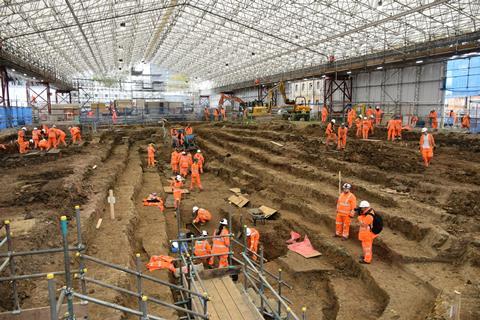 Archaeology Inside St. James's autumn 2018