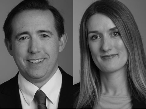 Becky Johnson and Matthew Bool