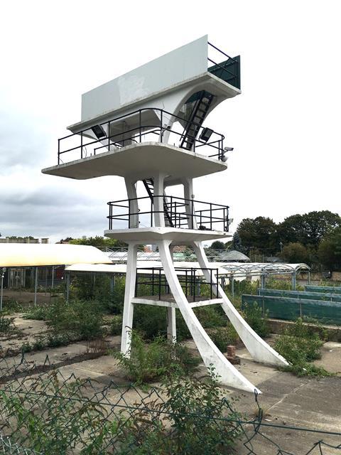 Croydon diving board