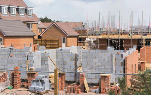 Uk housing site © alamy j2 ndp9