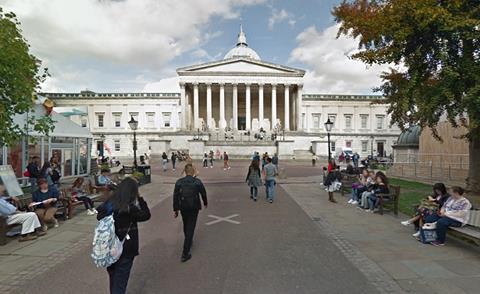 UCL campus quad now