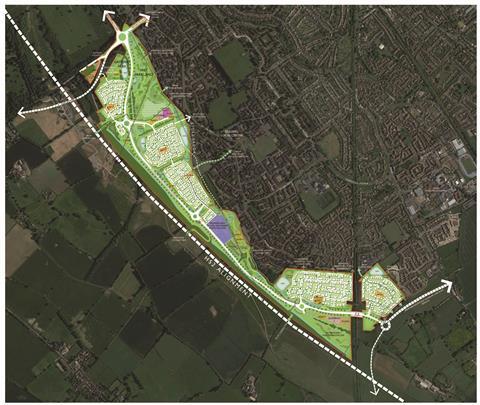 CB_14_114_Ai01 Illustrative Masterplan - Rev P (Image credit - Cooper Baillie)
