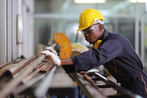 Steel worker shutterstock