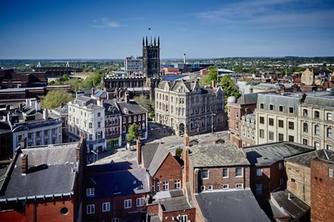 Wolverhampton city centre