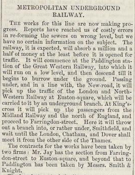 Archives 1860 Metropolitan line