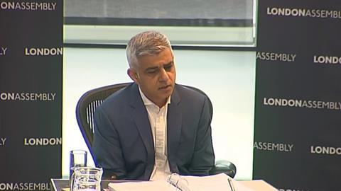 Crossrail - Sadiq Khan May 2021