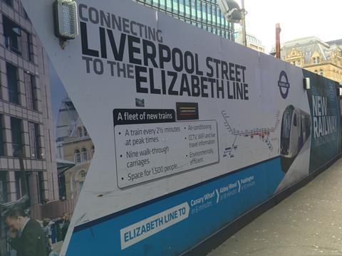 Liverpool Street Station - Crossrail August 2019 (6)