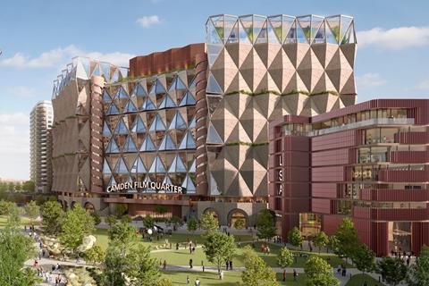 Camden Film Quarter - Masterplan Vision Studio Building _ Credit SPPARC