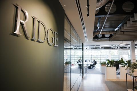 Ridge office sign