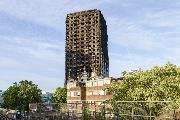 Grenfell Tower after the fire