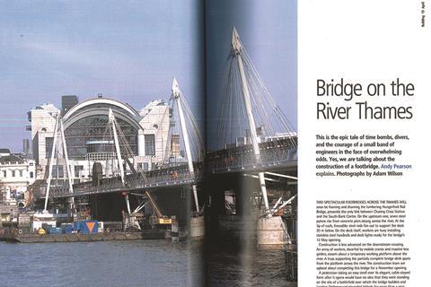 Bridge over the River Thames image of page