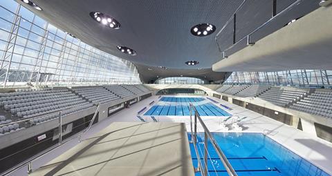 Zaha Hadid Architects' Aquatics Centre legacy mode