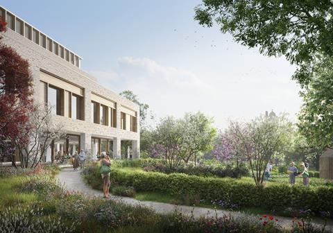 Velindre Cancer Centre_Garden_White Arkitekter