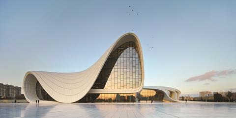 Heydar Aliyev Cultural Centre in Baku by Zaha Hadid Architects