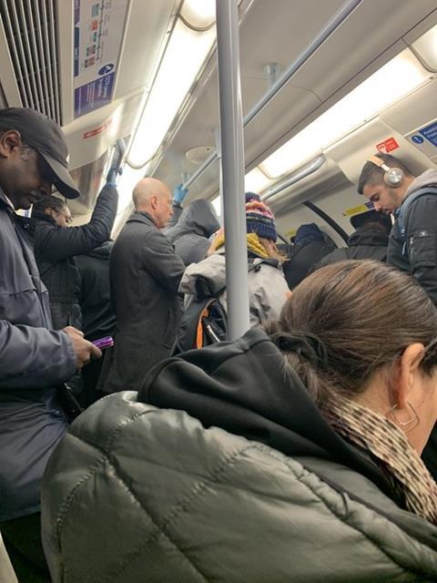 crowded jubilee line