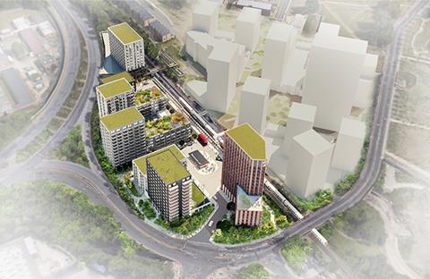 TfL and Triangle London Developments site in Kidbrooke