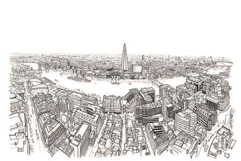 City Street In London Coloring Pages Outline Sketch Drawing Vector London  Drawing London Outline London Sketch PNG and Vector with Transparent  Background for Free Download