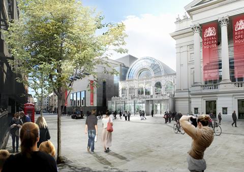 Stanton Williams' Royal Opera House scheme - Bow Street entrance