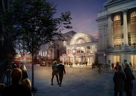 Stanton Williams' Royal Opera House scheme - Bow Street entrance