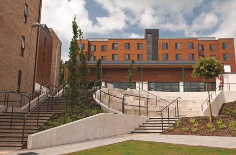 University of Glamorgan student accommodation by Vinci Construction