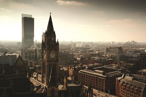 Manchester skyline