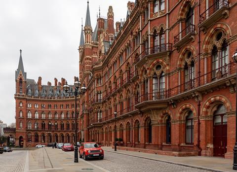 St Pancras hotel