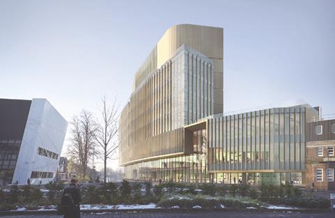 BDP's proposals to redevelop the site of the Paterson ڶ at Manchester's Christie Hospital site