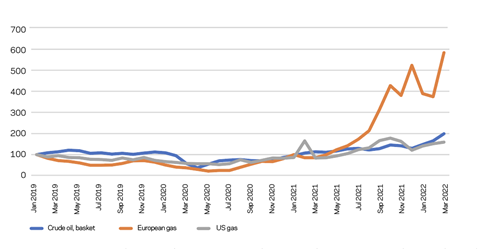 Figure 4- Commodity Energy price 2022