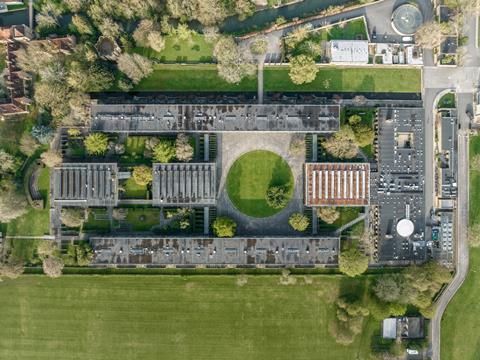 St Catherines plan view