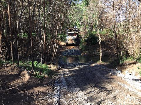 UniMog used on site in Northern NSW