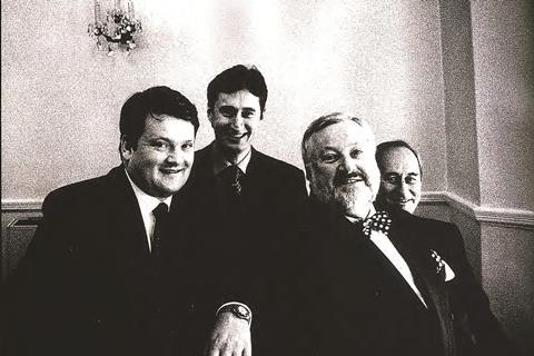 Steven Dixon, Rick Willmott, Sir Ian Dixon and Peter Willmott