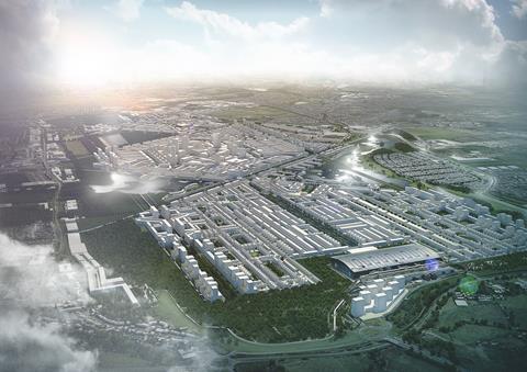 Rick Mather Architects' Heathrow City proposal