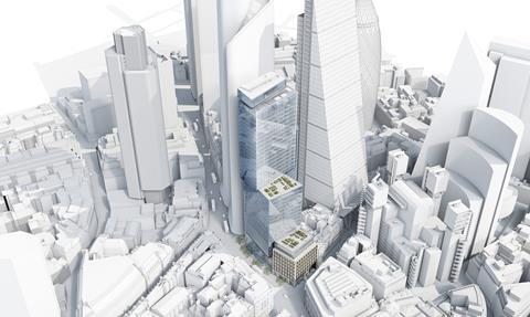 The 6-8 Bishopsgate scheme by Wilkinson Eyre Architects