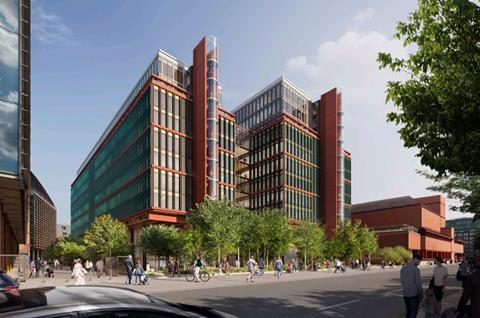 British Library, Kings Cross, London, Architects; Colin St …