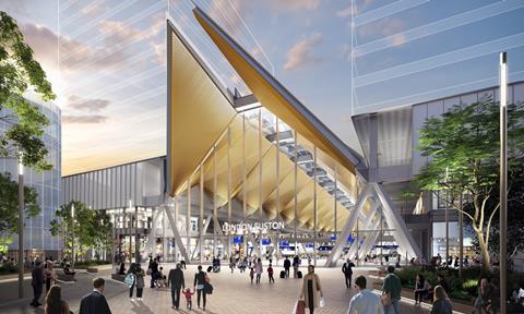 HS2 Euston exterior CGI