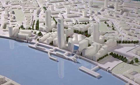 Farrells’ Convoys Wharf masterplan