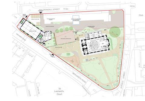Latest plans for St John Hoxton_Matthew Lloyd Architects